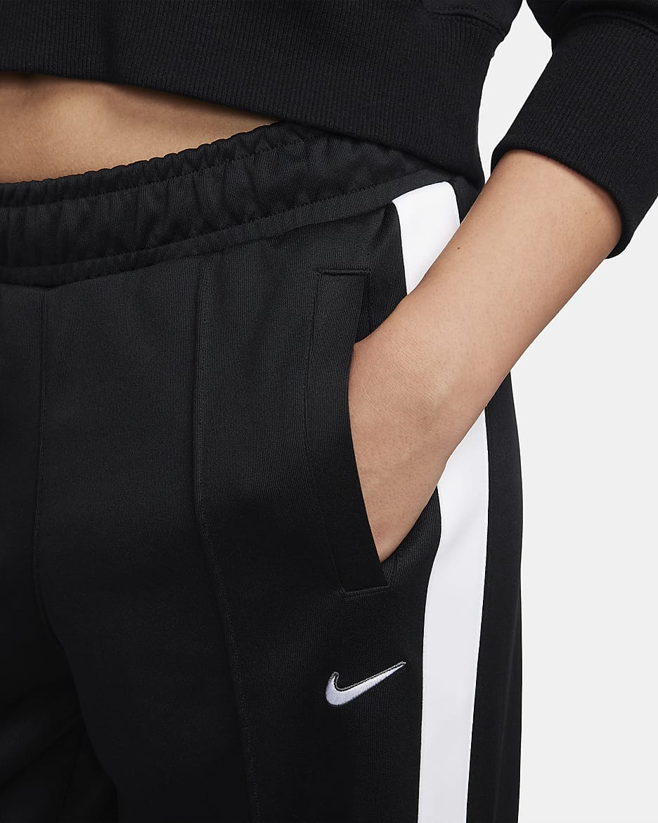 Nike poly stripe track pants womens online